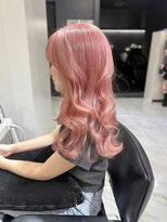 ランテルディ 渋谷(LANTERDIT)&nbsp;韓国ヘア/ピンクカラー/透明感カラー/ハイトーン/レイヤー