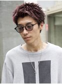 MEN’S HAIR/サーフカール/刈り上げセンターパート/藤沢