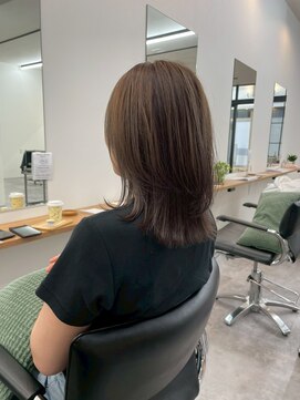 ノマド 印西牧の原千葉ニュータウン(NOMAD) 黒髪/オリーブグレー/小顔/ココアベージュ/印西牧の原駅