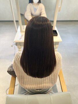 アイディアー スタジオコウベ(i-Dear studio Kobe) メテオカラー×艶髪グレージュブラウン