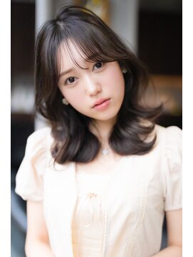 ザシー チェルシー 橋本(The C CHELSEA) レイヤーカット・お顔まわり小顔カット/髪質改善・ブラウン
