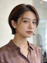 ラシェル パル ノエル(Laciel par Noel) ナチュラルショートボブ