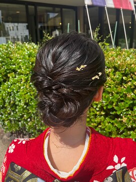カインド 南青山(hair&make up KIND) 着物にピッタリ！シニヨンスタイル