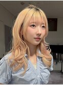 韓国風くびれレイヤーカット
