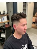 短髪メンズおしゃれ坊主メンズウルフメンズ ベリーショート