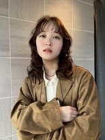 リベルタ 下北沢(liberta)&nbsp;透けバング×ゆるウェーブくびれミディ