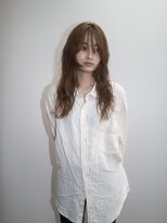 ポートラブ(Portlove)&nbsp;ニュアンスパーマ　ロングパーマ　顔周りパーマ　大人レイヤー