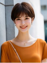 ロッソ ヘアアンドスパ 六町店(Rosso Hair&SPA)&nbsp;ハンサムショートスタイル