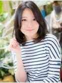 *+COVER HAIR+*…王道☆ストレートミディa