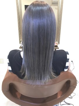 ヘアーデザイン クレオ(CREO) ☆ice　blue☆