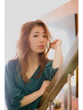 スウィート 小山店(Sweet) くせ毛風かきあげグラマラスロング