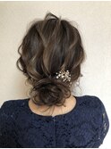 must hair ルーズヘアアレンジ