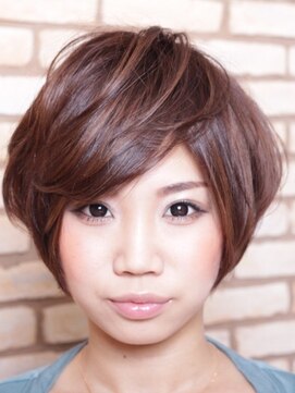 アームス リレーション(Arms Relation) 小顔ナチュラルショートボブ ひし形シルエット◎