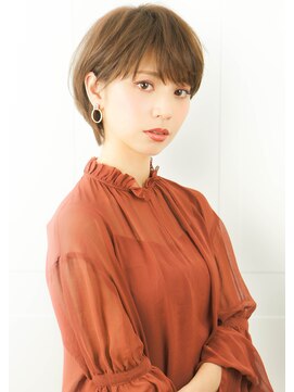 ルエ(rue) 30代・40代大人可愛い小顔マニッシュワンサイドショート