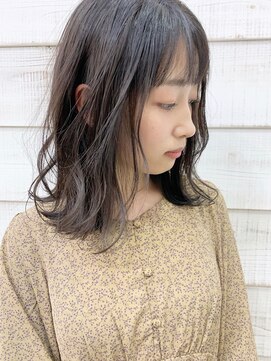 キラ 渋谷(KILLA) ダークグレージュ_アッシュブラウン外ハネボブ【北間】原宿