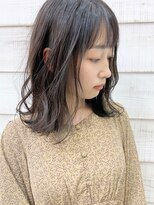 キラ 渋谷(KILLA) ダークグレージュ_アッシュブラウン外ハネボブ【北間】原宿