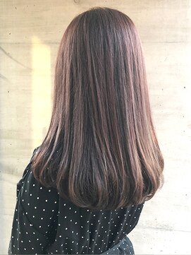 ロッソ(ROSSO) エフォートレスハニーヘアハイライト×ナチュラルロング