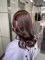 シェノン 梅田(CHAINON)&nbsp;エアリーミディ×ピンクベージュ