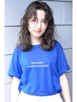 ロロ(ro-ro)&nbsp;【恵比寿ro-ro】セミウェットウェーブ×オリーブカラー