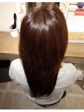 ヘアカラー専門店 アフェプラス 香里園店(affe+) セミロング