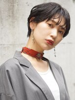 アトリエ フェム(atelier.fem)&nbsp;暗髪がオシャレなニュートラルマッシュショート