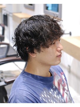 ハングアウト(Hangout) メンズカット/ウルフカット/スパイラルパーマ/ツーブロック