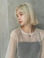 エースハバナ 渋谷(1 HAVANA)&nbsp;ブロンドヘア/小顔ヘア/ダブルカラー/ヌーディーカラー