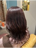 #ロングヘア #グレージュカラー #ボブウルフ#ココアベージュ