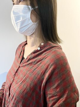 ミリ 久留米(miri..) イヤリングホワイトベージュ　NOBU