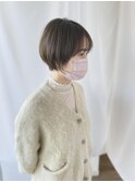大人可愛い10代20代イメチェンチェリーブラウンダークアッシュ
