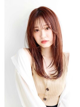 アムネシア 三軒茶屋(AMNESIA) レイヤーカット/ことりベージュ/ワンカール