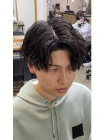 エルオム(EL.HOMME)&nbsp;【RYUYA】襟足マッシュ×センターパート×ツイスパ