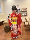 おめでとうございます！！七五三7歳