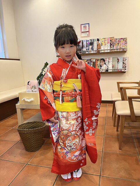 おめでとうございます！！七五三7歳