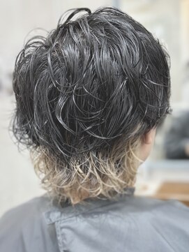 ビランチェ 池袋(bilancia) 波巻きパーマ/ツイストスパイラルパーマ/インナーカラーウルフ