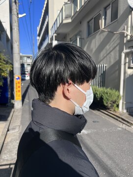 オムファミーユラグ(homme, famille raugh) 刈り上げないマッシュ