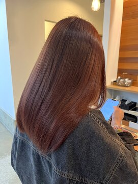 ミルバイアンフィニー(MIL by INFINI) ブリーチなしピンクブラウン