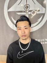 フジヤマバーバーショップ エビス(FUJIYAMA BARBER SHOP ebisu)&nbsp;テーパーウルフ七三クラシックネオバーバースタイル【ebisu】