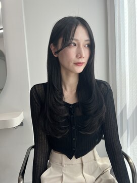 リッカ(LICCA) 【MISAKI】レイヤーカット/ブルーブラック/艶髪