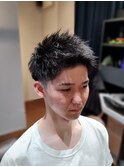アップバングツーブロ