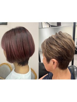 骨格や髪質に合わせて似合うスタイルをご提案！ハンサムショート・ショートボブ・韓国風レイヤーもお任せ◎