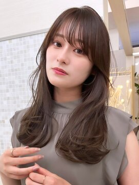 アンフィニー 銀座(ANFINI) レイヤーカット/前髪カット/くびれヘア/ウエットヘア/髪質改善