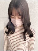 韓国風レイヤーカット×艶カラー