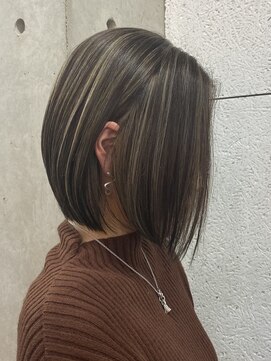 レブ 三条河原町(Reb,) ボブ/ハイライト/タッセルボブ/切りっぱなしボブ/韓国