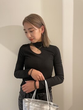 ユニコ(unico) ミルクティーベージュ/ダブルカラー