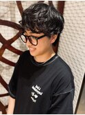 【REN】マッシュショートパーマ