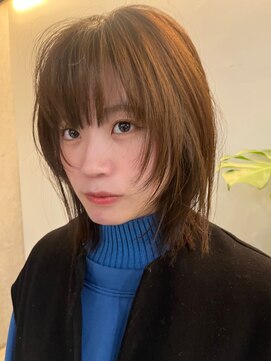 ナループロアボタン(Nalu pu loa BOTAN) レイヤーカット/フェイスレイヤー/顔まわりウルフ