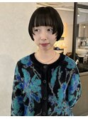 重めバング