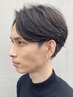 【メンズカット+ニュアンスパーマ￥11000】メンズパーマ松本/ツーブロック眉毛