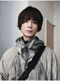 =メンズボブ/ダークアッシュ/ニュアンスパーマ/MAN’S HAIR